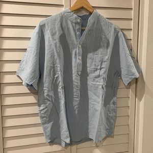 Robin egg blue Henley